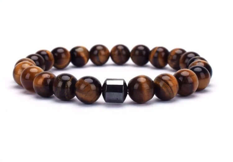 Mens Unisex Bracelet lava stone beaded bracelet